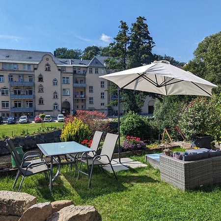 Uo2 - Urlaubsmagie - Garten, Whirlpool, Sauna Leilighet Sebnitz Eksteriør bilde