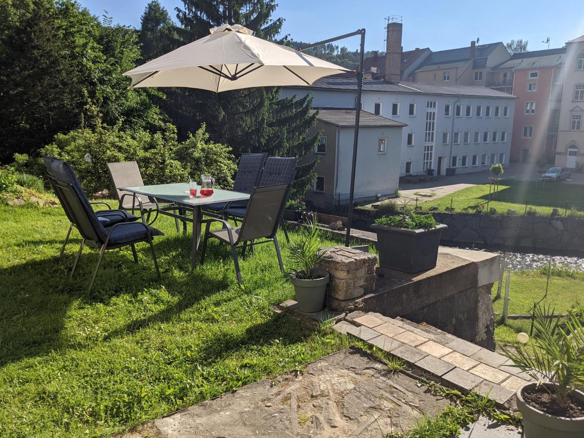 Uo2 - Urlaubsmagie - Garten, Whirlpool, Sauna Leilighet Sebnitz Eksteriør bilde