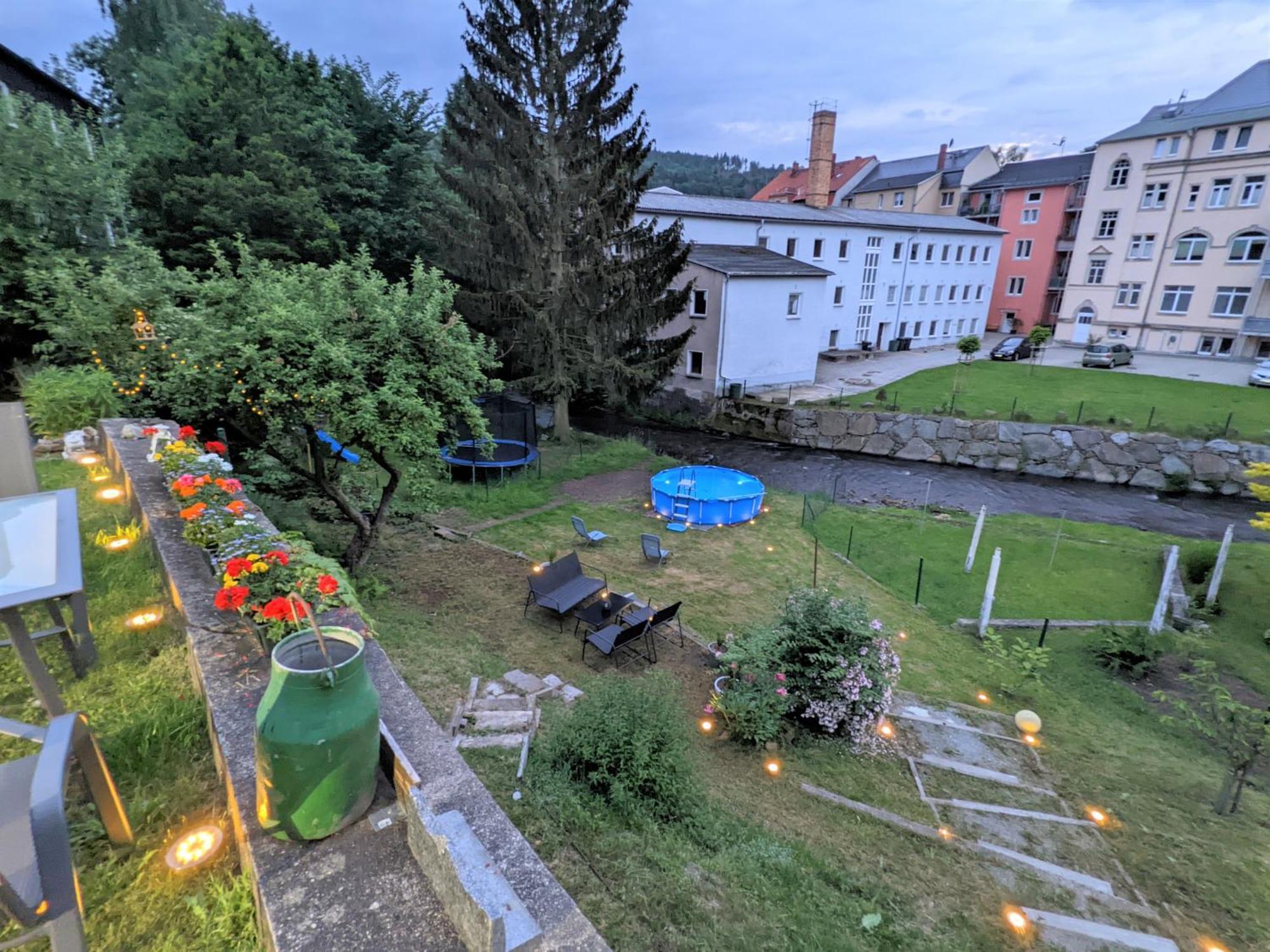 Uo2 - Urlaubsmagie - Garten, Whirlpool, Sauna Leilighet Sebnitz Eksteriør bilde