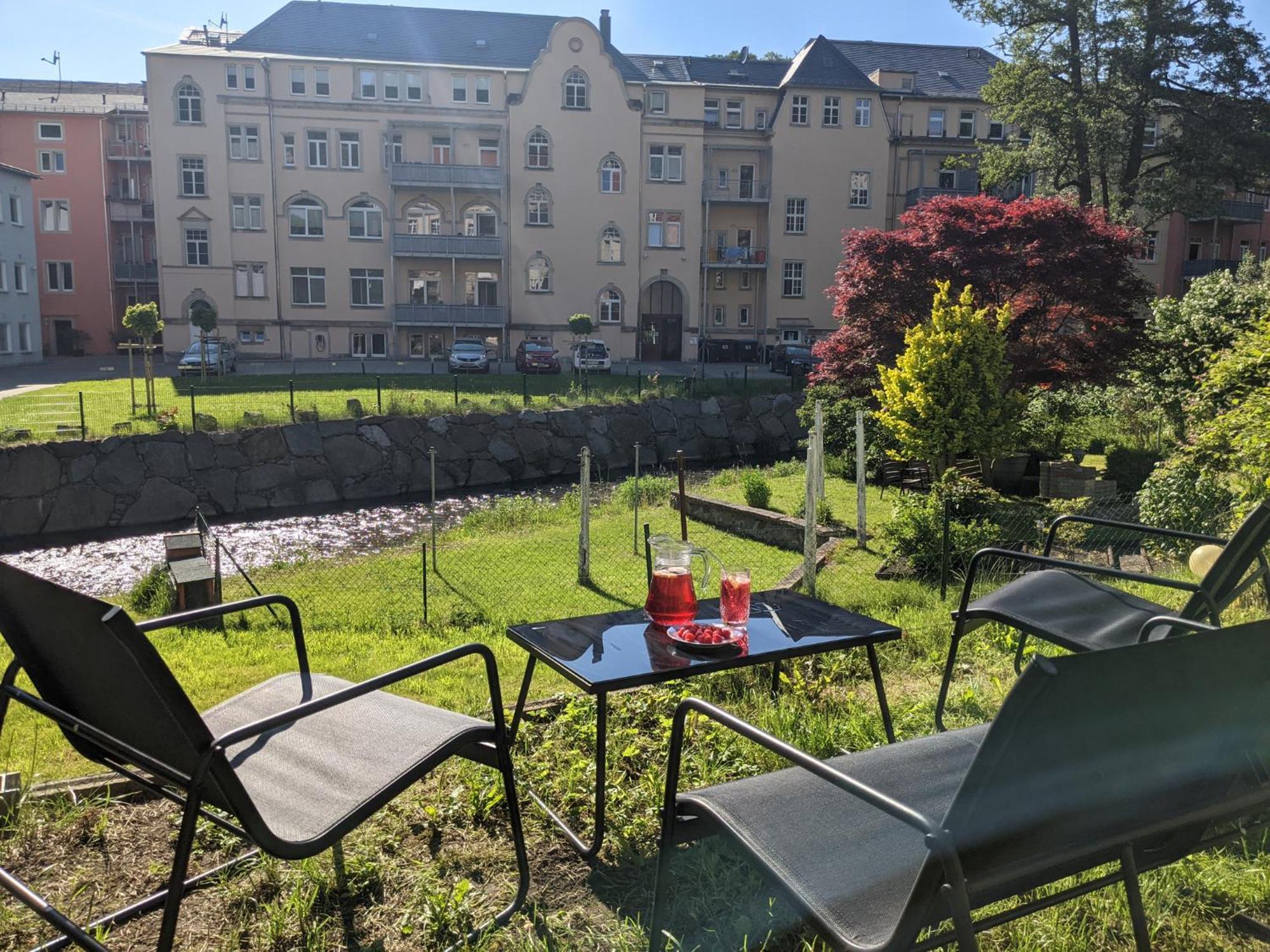 Uo2 - Urlaubsmagie - Garten, Whirlpool, Sauna Leilighet Sebnitz Eksteriør bilde