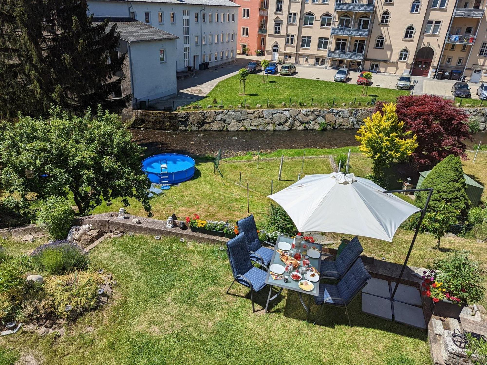 Uo2 - Urlaubsmagie - Garten, Whirlpool, Sauna Leilighet Sebnitz Eksteriør bilde